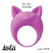 Фиолетовое эрекционное кольцо Lemur Remi - Lola Games - в Туле купить с доставкой