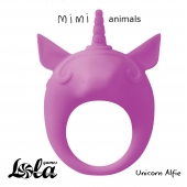 Фиолетовое эрекционное кольцо Unicorn Alfie - Lola Games - в Туле купить с доставкой