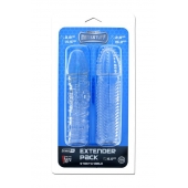Комплект из 2 прозрачных насадок на пенис PENIS EXTENDER PACK - Dream Toys - в Туле купить с доставкой