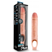 Телесный реалистичный фаллоудлинитель 10 Inch Silicone Cock Sheath Penis Extender - 25,4 см. - Blush Novelties - в Туле купить с доставкой