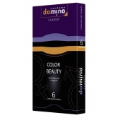 Разноцветные презервативы DOMINO Colour Beauty - 6 шт. - Domino - купить с доставкой в Туле