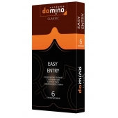 Презервативы с увеличенным количеством смазки DOMINO Easy Entry - 6 шт. - Domino - купить с доставкой в Туле