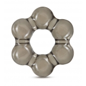 Дымчатое эрекционное кольцо Stay Hard Thick Bead Cock Ring - Blush Novelties - в Туле купить с доставкой