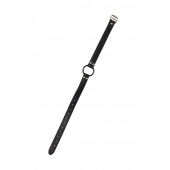 Черный кляп-кольцо Modesty - Lola Games - купить с доставкой в Туле