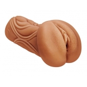 Кофейный мастурбатор-вагина Dumpling - Lola Games - в Туле купить с доставкой