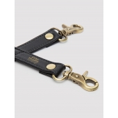 Черный фиксатор для манжет Bound to You Faux Leather Hogtie - Fifty Shades of Grey - купить с доставкой в Туле