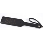 Черная гладкая шлепалка SEX - 35 см. - Sitabella - купить с доставкой в Туле