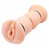 Телесный вибромастурбатор-вагина Michelle - Baile - в Туле купить с доставкой