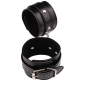 Черные оковы Classic Ankle Cuffs - Chisa - купить с доставкой в Туле