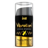 Жидкий интимный гель с эффектом вибрации Vibration! Vodka Energy - 15 мл. - INTT - купить с доставкой в Туле