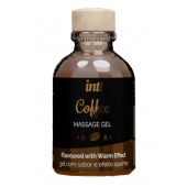 Массажный гель с согревающим эффектом Coffee - 30 мл. - INTT - купить с доставкой в Туле