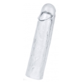 Прозрачная насадка-удлинитель Flawless Clear Penis Sleeve Add 1 - 15,5 см. - Lovetoy - в Туле купить с доставкой
