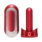 Красный мастурбатор Flip Zero Red   Warmer с подогревом - Tenga - в Туле купить с доставкой