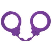 Фиолетовые силиконовые поножи Limitation - Lola Games - купить с доставкой в Туле