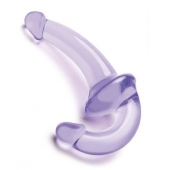 Фиолетовый безремневой страпон Strapless Strap-On - Lux Fetish - купить с доставкой в Туле