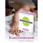 Классические презервативы Bariera Classic - 3 шт. - Bariera - купить с доставкой в Туле