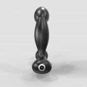 Черный вибромассажер простаты и промежности Prostate Pro с пультом ДУ - Bathmate - в Туле купить с доставкой