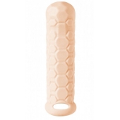 Телесный фаллоудлинитель Homme Long - 15,5 см. - Lola Games - в Туле купить с доставкой