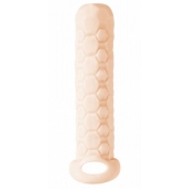 Телесный фаллоудлинитель Homme Long - 13,5 см. - Lola Games - в Туле купить с доставкой