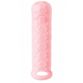 Розовый фаллоудлинитель Homme Long - 15,5 см. - Lola Games - в Туле купить с доставкой