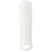 Белый фаллоудлинитель Homme Long - 15,5 см. - Lola Games - в Туле купить с доставкой