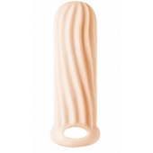 Телесный фаллоудлинитель Homme Wide - 13 см. - Lola Games - в Туле купить с доставкой