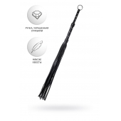 Черный флоггер Anonymo - 64 см. - ToyFa - купить с доставкой в Туле