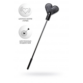 Черный стек со шлепком в форме сердца Anonymo - 35 см. - ToyFa - купить с доставкой в Туле