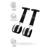 Черно-серебристые фиксаторы для рук на дверь Anonymo - ToyFa - купить с доставкой в Туле