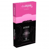 Презервативы с точками и рёбрышками DOMINO Classic Extase - 6 шт. - Domino - купить с доставкой в Туле