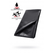 Черная простыня для секса из ПВХ - 220 х 200 см. - ToyFa - купить с доставкой в Туле