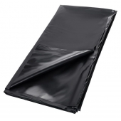 Черная простыня для секса из ПВХ - 220 х 200 см. - ToyFa - купить с доставкой в Туле