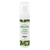 Разогревающее массажное масло с ароматом мохито Gourmet Mint Mojito - 50 мл. - Exsens - купить с доставкой в Туле