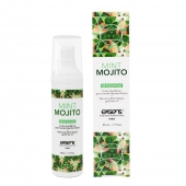 Разогревающее массажное масло с ароматом мохито Gourmet Mint Mojito - 50 мл. - Exsens - купить с доставкой в Туле