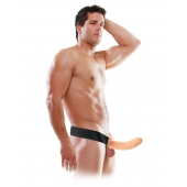 Полый страпон 8  Hollow Strap-On телесного цвета - 19 см. - Pipedream - купить с доставкой в Туле