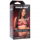 Мастурбатор-вагина Karlee Grey ULTRASKYN Pocket Pussy - Doc Johnson - в Туле купить с доставкой