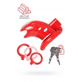 Красный мужской пояс верности из пластика - ToyFa - купить с доставкой в Туле