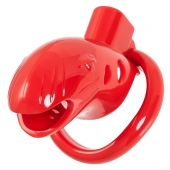 Красный мужской пояс верности из пластика - ToyFa - купить с доставкой в Туле