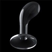 Прозрачный стимулятор простаты Flawless Clear Prostate Plug - 15 см. - Lovetoy - в Туле купить с доставкой