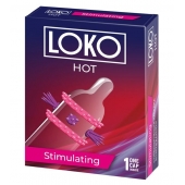 Стимулирующая насадка на пенис LOKO HOT с возбуждающим эффектом - Sitabella - в Туле купить с доставкой