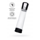 Прозрачная автоматическая помпа для пениса Sigurd - Sexus - в Туле купить с доставкой