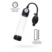 Прозрачная механическая помпа Roald с манометром - Sexus - в Туле купить с доставкой