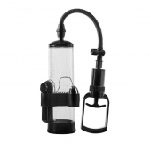 Прозрачная вакуумная помпа с вибрацией Vibrating Penis Pump - Dream Toys - в Туле купить с доставкой