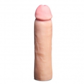 Телесная фаллическая насадка на пенис Magnum Xtender - 23 см. - Blush Novelties - в Туле купить с доставкой