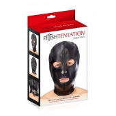 Маска-шлем с прорезями для глаз и рта - Fetish Tentation - купить с доставкой в Туле