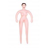 Надувная секс-кукла брюнетка с реалистичной головой - ToyFa - в Туле купить с доставкой