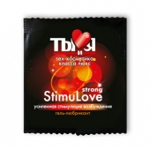 Разогревающий гель-лубрикант Stimulove Strong в одноразовой упаковке - 4 гр. - Биоритм - купить с доставкой в Туле