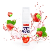 Гель-смазка Tutti-frutti с земляничным вкусом - 30 гр. - Биоритм - купить с доставкой в Туле
