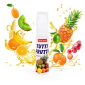 Гель-смазка Tutti-frutti со вкусом тропических фруктов - 30 гр. - Биоритм - купить с доставкой в Туле