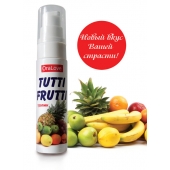 Гель-смазка Tutti-frutti со вкусом тропических фруктов - 30 гр. - Биоритм - купить с доставкой в Туле